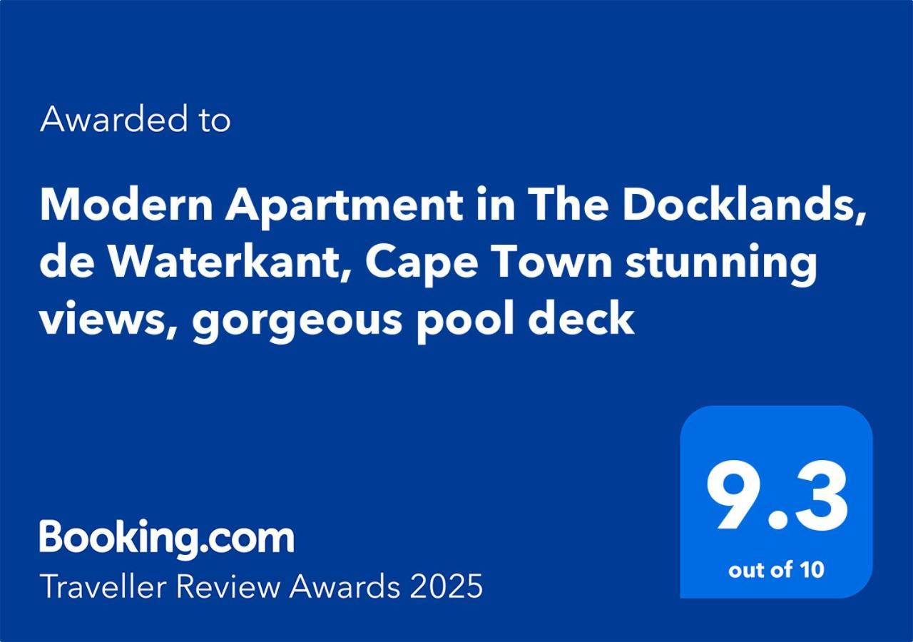 Modern In The Docklands, De Waterkant, Stunning Views, Gorgeous Pool Deck Apartamento *